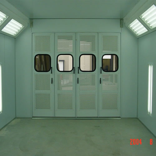 Proyecto de Cruz cabina de pintura